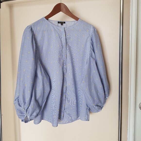 Massimo Dutti cotton blouse - Picture 1 of 11